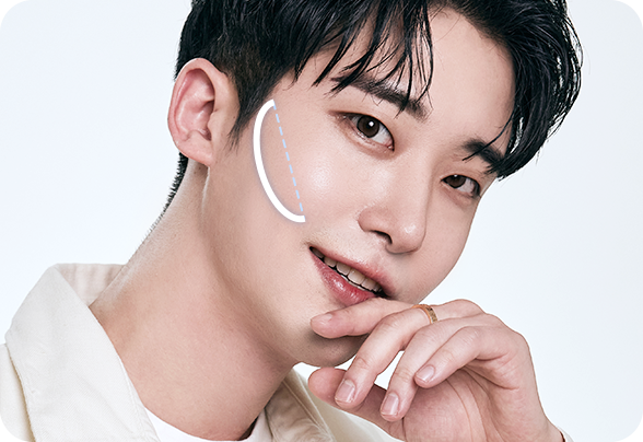 DA 남자 윤곽