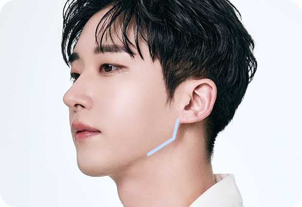 DA 남자 윤곽