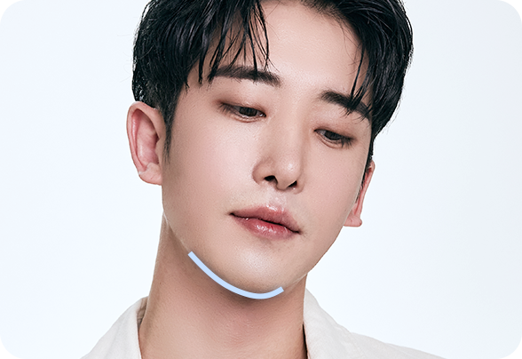 DA 남자 윤곽